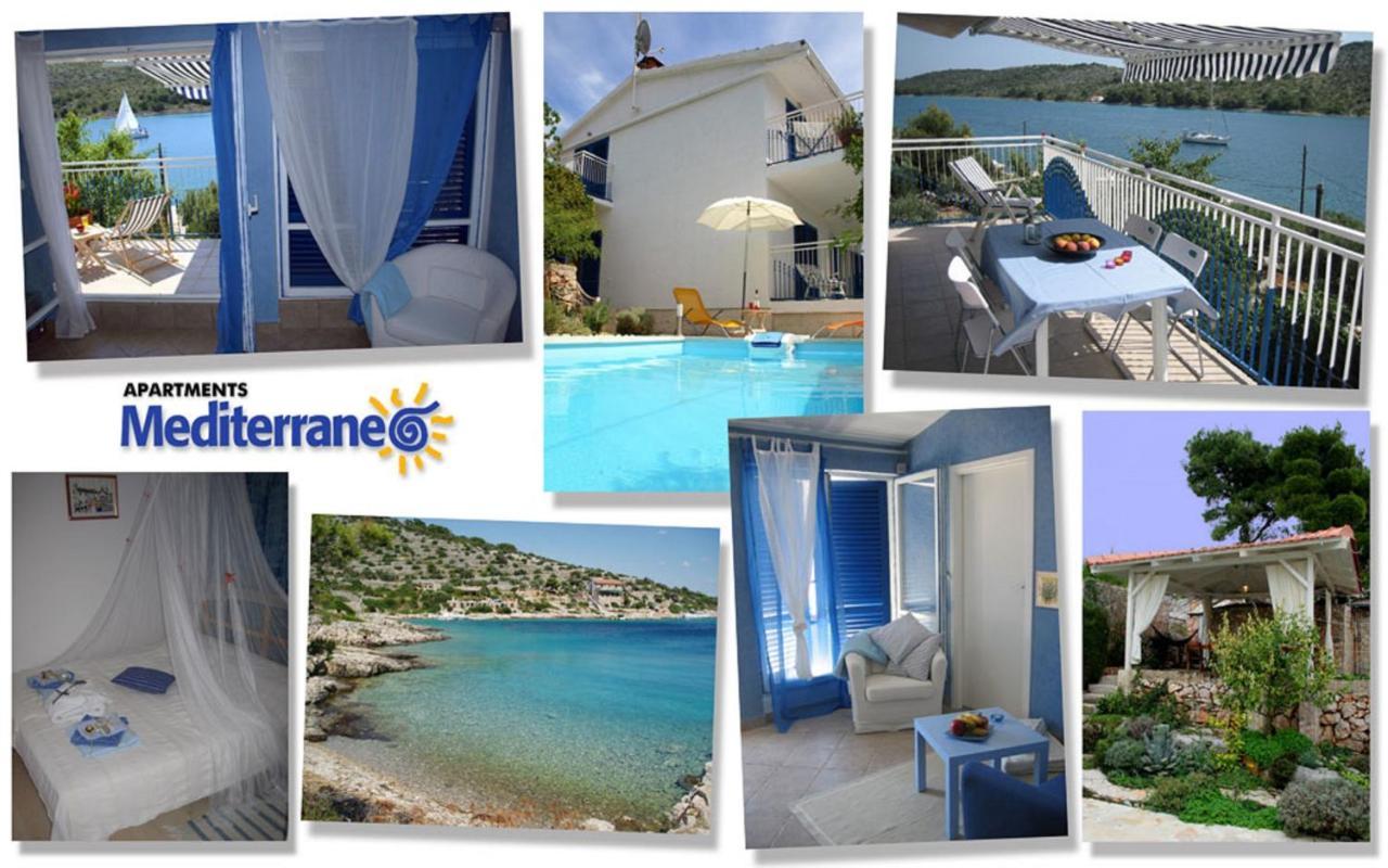 Apartments Mediterraneo Kaprije Esterno foto